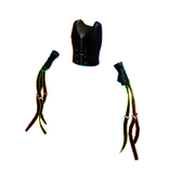 Rainbow Images Sleeveless Top with Gloves