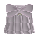 ꒰꒰ ♡ rainbow kawaii ruffle dress 