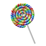 Rainbow Lollipop