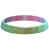 Rainbow Pastel Birthday Time Fedora Band (Addon)