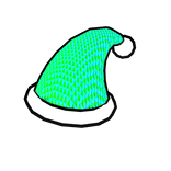 Rainbow Santa Hat