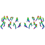 Rainbow Spiky Aura Top