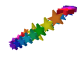 Rainbow Star Bandolier