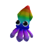 Rainbow Tentacles Plush