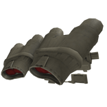 Raised FAST Tan Tactical Military NVGs (Red)