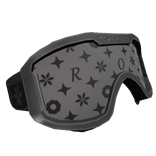 Raised Goggles Black Ski Mask Designer Y2K Lifted