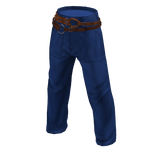 Ralph Lauren Blue Belted Ricky Pant