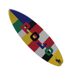 Ralph Lauren Patchwork-Stripe Surfboard