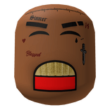 Rapper Drip Head Gold Grillz Tattoos