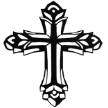 Rauw Alejandro Cross Face Tattoo 