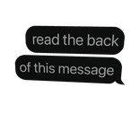 read the back of this message good girl text
