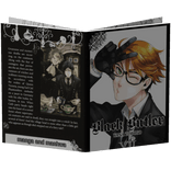 Reading Black Butler manga vol 12