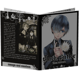 Reading Black Butler manga vol 18