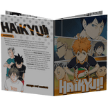 Reading HAIKYU manga