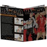 Reading HAIKYU manga