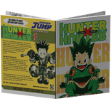 Reading HUNTER X HUNTER manga vol 1 GON