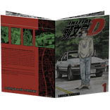 Reading Initial D manga vol 1