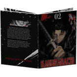 Reading kagurabachi manga