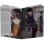 Reading Komi Can't Communicate manga vol 1