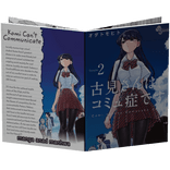 Reading Komi Can't Communicate manga vol 2