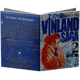 Reading Vinland saga manga vol 2