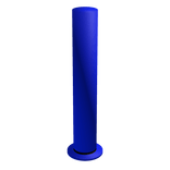 Real Blue Tallest Top Hat
