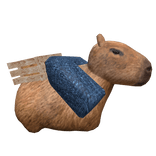 Realistic Capybara Mount