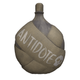 Realistic fantasy RPG dusty antidote potion