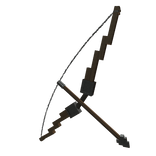Realistic mine craft bow and arrow