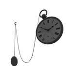 Realistic Silver Pocket Watch