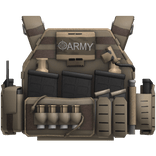 Realistic Tactical Ops Vest Sand Camo Military