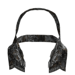 Realtree Camo Feathered Scarf Hood