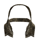 Realtree Camo Feathered Scarf Hood V2