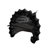 Realtree Camo Spikey Hood w/ Black Hat