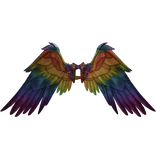 Recoloring of rainbow Icarus wing leather (addon)