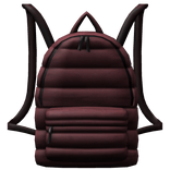 Red Puff Backpack