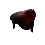 Red & Black Slanted Afro