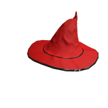 ♾️ Red and black wizard hat (PBR)