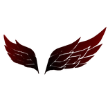 Red And Black Y2K Wings 