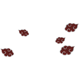 Red Anime Cloud Akatsuki Aura ☁