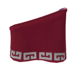 Red Arm Sleeves w/ Meander Pattern (Right)