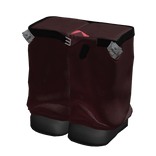 Red Baggy Money Suit Pants