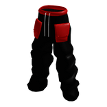 ❄ Red Baggy Pants