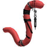 Red Black Medic Nurse Cat Tail