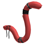 Red Black Ribbon Nurse Cat Tail
