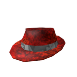 Red Broken Fedora