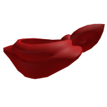 Red Bulky Goofy Scarf