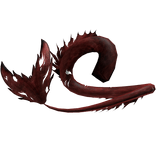 Red Cannibal Long Siren Tail