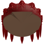 Red Carti Barrel Twisted Dreadlocks