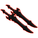 Red Cartoony Katana